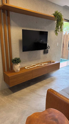 Living room, Casa 7 Villa Natur, São Miguel dos Milagres