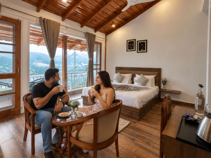 Room 2, Navya Stays - Stay Above the Lake, Nainital