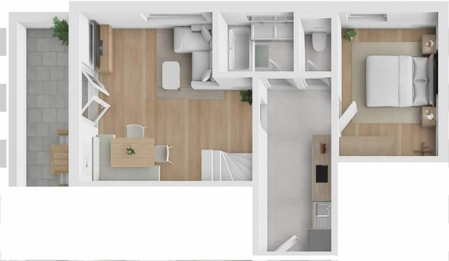 Floor plan 2, ULA easy stay, Bludenz