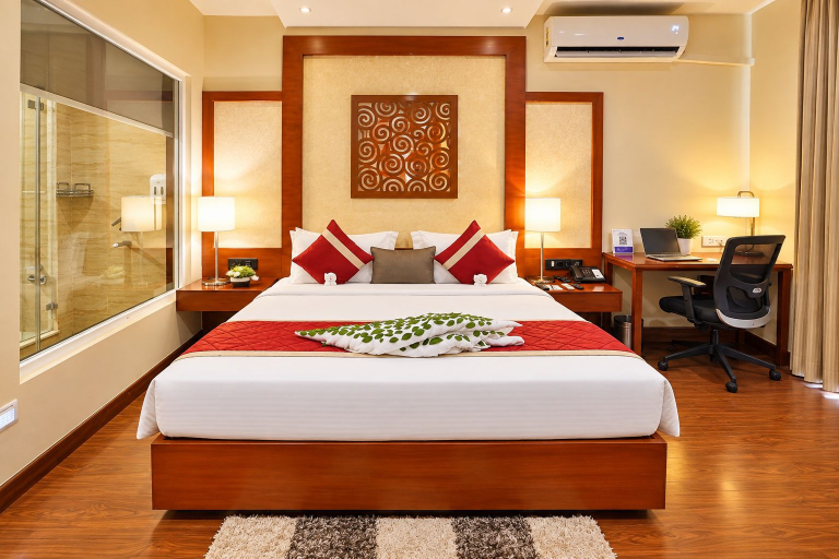 Bedroom 2, The Altruist Hitech Hotel, Hyderabad