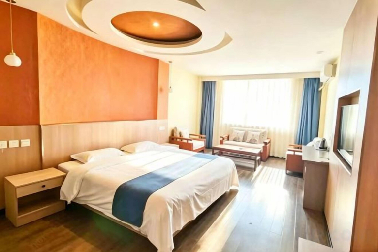 Bedroom, Thank You Inn Zibo Linzi Commerce Chamber Building, Zibo