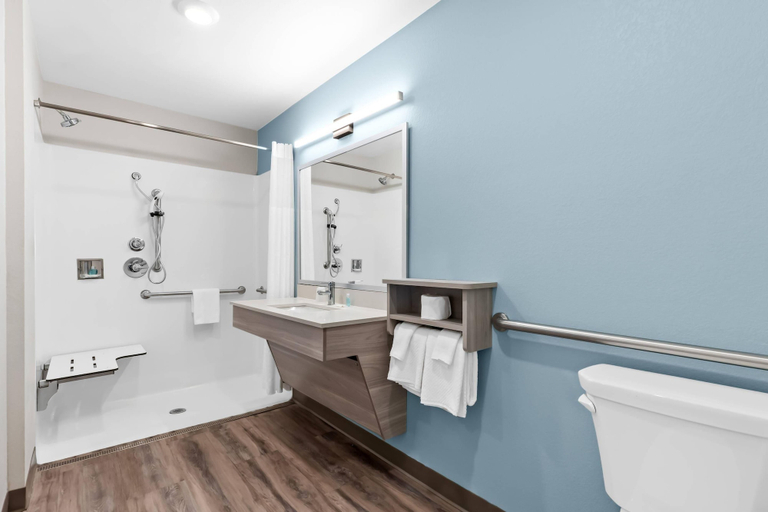 Bathroom 5, WoodSpring Suites Centennial - Denver Tech Center, Arapahoe