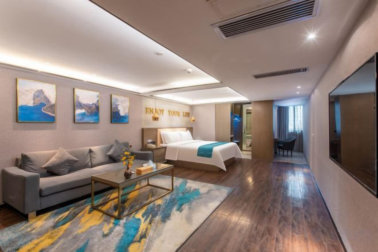 Bedroom 3, Pengke Hotel (Shenzhen North Railway Station Shangmu), Shenzhen