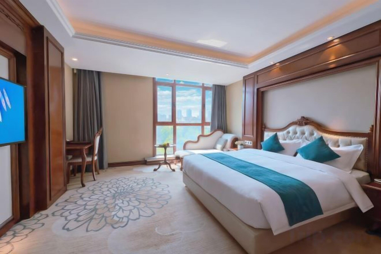 Bedroom, Mintai Hot Spring Holiday Hotel, Zibo