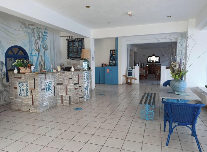 Public Area, Daidalos Hotel, North Aegean