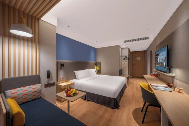 Bedroom 3, Orange Hotel (Beijing Daxing Biomedical Base Longhu Tianjie Branch), Beijing