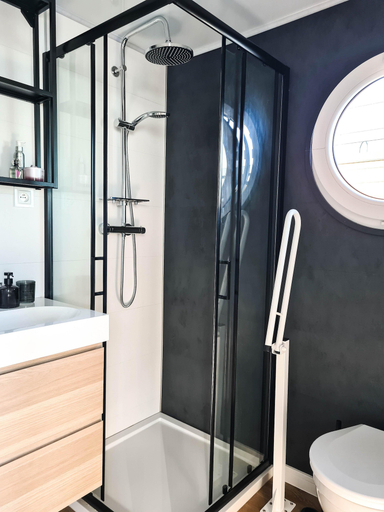 Bathroom 3, Luxury Houseboat for 2 People, by the sea, Koszalin