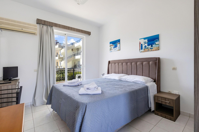 Bedroom, Johnhara Studios & Apartments, South Aegean