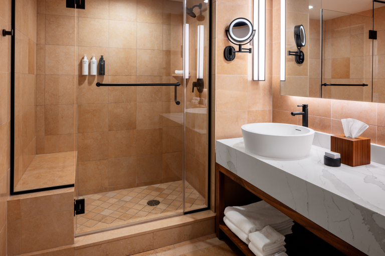 Bathroom 5, Nobu Hotel Atlantic City - A Caesars Rewards Destination, Atlantic