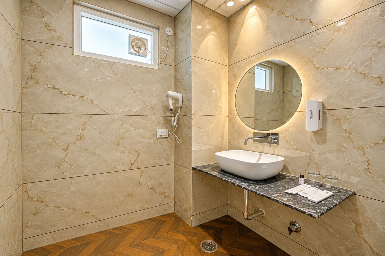 Bathroom 4, The Altruist Gurugram Hotel, Gurgaon