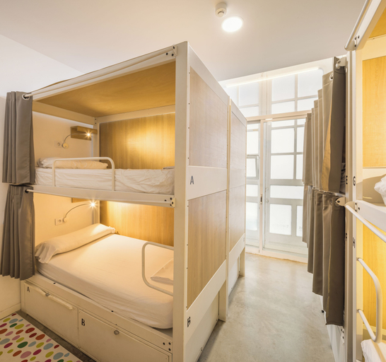 Bedroom 3, Up Hostel, Valencia