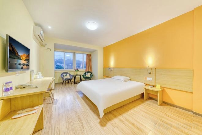 Bedroom, Yuanye Express Hotel (Yuanyuan Building), Hangzhou