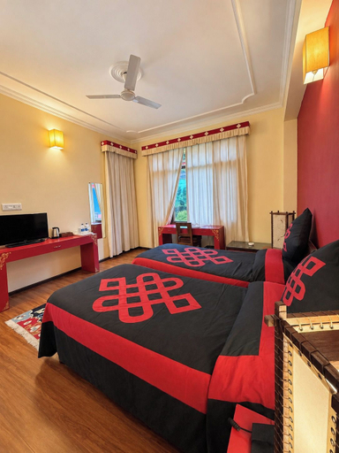 Bedroom 3, Serkong Rabsel House, Kangra