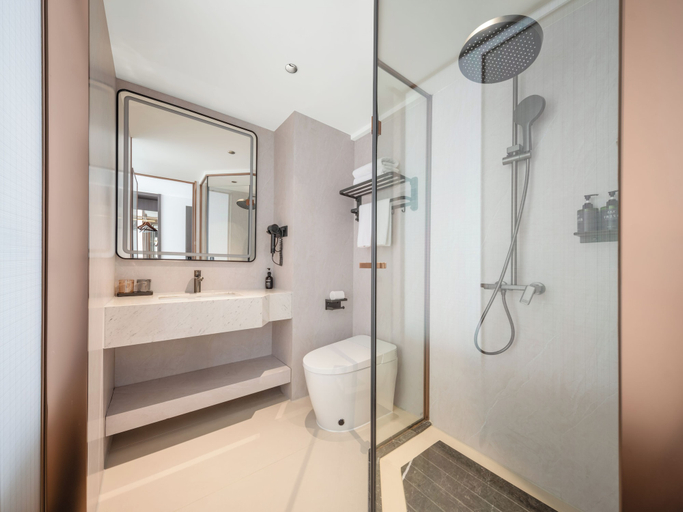 Bathroom, YIWU RUIFENG HOTEL, Jinhua