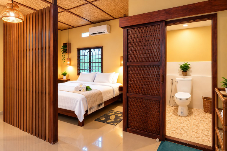 Bedroom 3, Siem Reap Homesteading Garden Retreat, Siem Reap