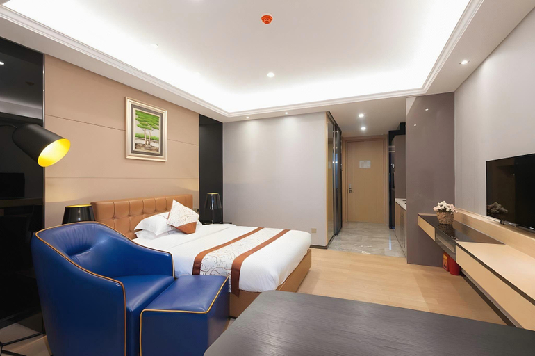 Bedroom 2, Green Lemon Tree International Apartment Amall Branch, Guangzhou