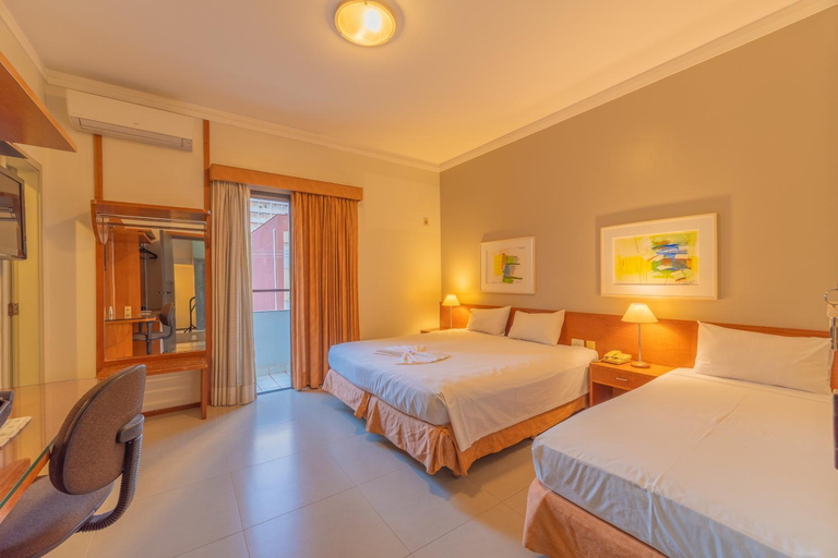 Bedroom, Hotel Metropolis, São José do Rio Preto