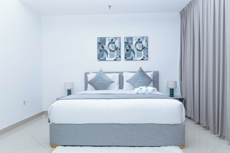 Bedroom 2, Bloomfields 1BR Ocean View in Oceanscape, Abu Dhabi City