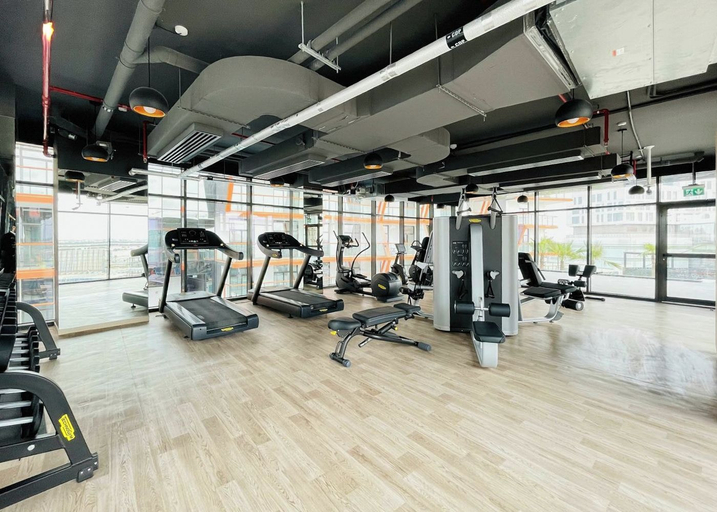 Fitness facility, 122 Bloomfields Cozy1BR Binghatti Avenue, Dubai