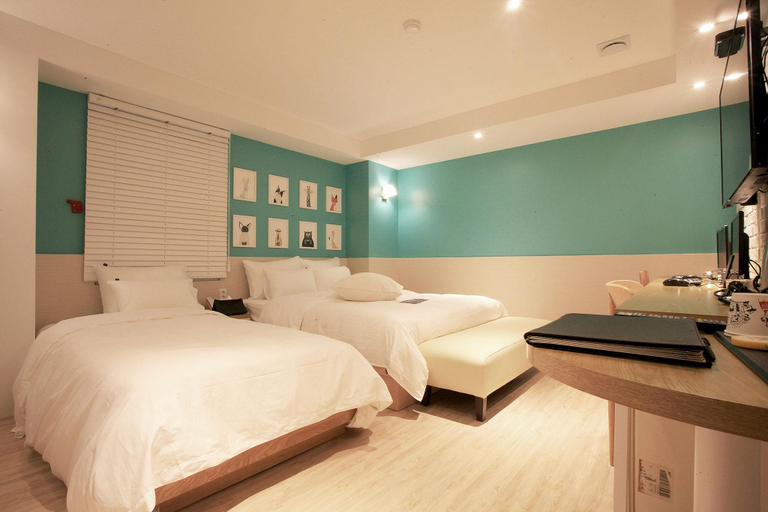Bedroom 2, Hotel In Cafe Sanbon Branch Annex, Sanbon, Anyang