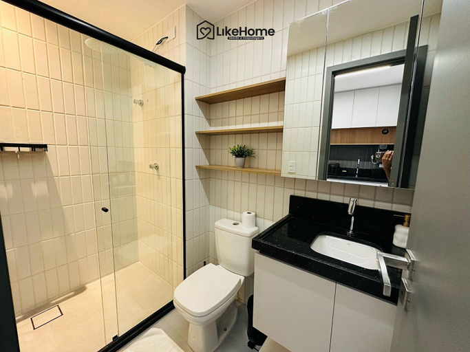 Bathroom 2, Simple Smart - LikeHome Hospedagens, João Pessoa