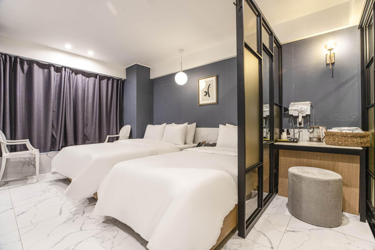 Bedroom 3, No.25 Hotel Incheon Songdo, Yeonsu