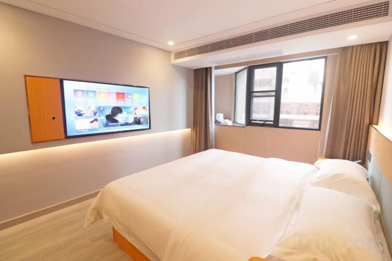 Bedroom, Eisen Concept Hotel Shanghai (Jiangsu Road Subway Station), Shanghai