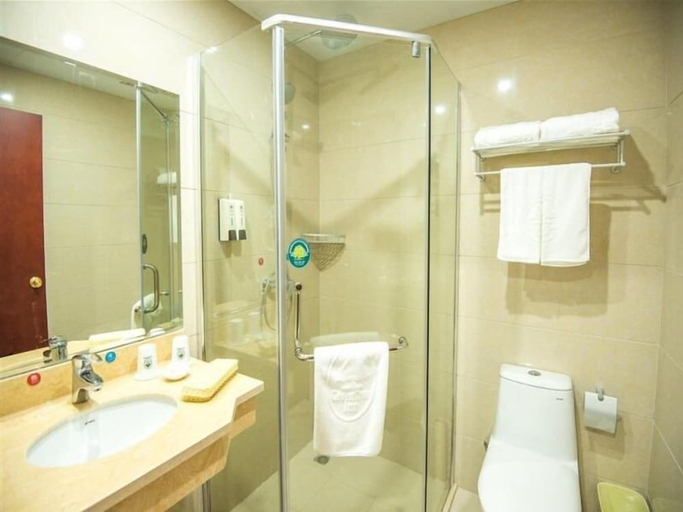 Bathroom, Greentree Inn Suzhou Dongwu North Road Business Hotel, Suzhou