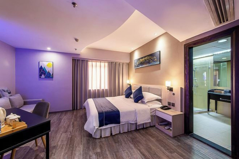 Bedroom 3, Xing Yue Hotel (Dongguan Changping Baihua Times Plaza), Dongguan
