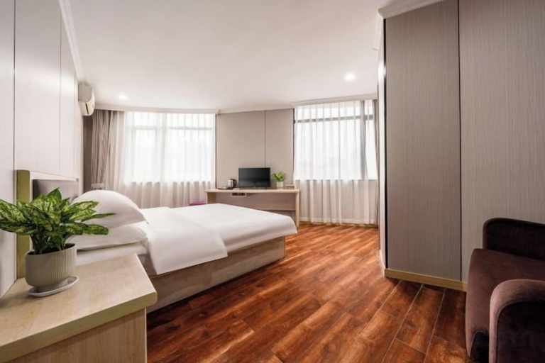 Bedroom 3, Jinghu Hotel (Hangzhou Hefang Street Branch), Hangzhou