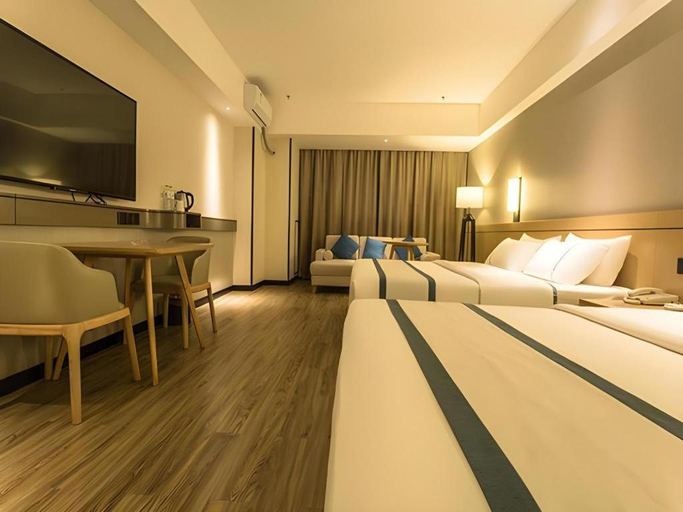 Bedroom 2, City Comfort Inn Nanning Anji Wanda Plaza, Nanning