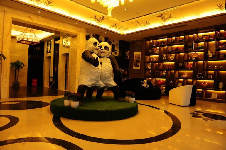 Public Area, Panda Prince Hotel South Railway Station Branch, Chengdu