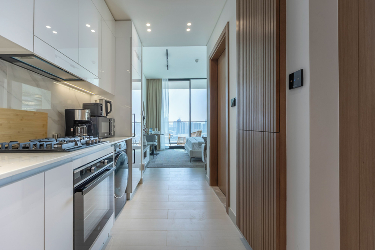 Private kitchen 2, Bloomfields Studio in Binghatti Azure-JVC, Dubai