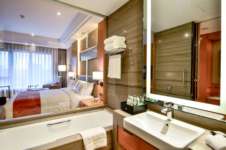 Bathroom, Shanghai Nanxiang Holiday Hotel, Shanghai