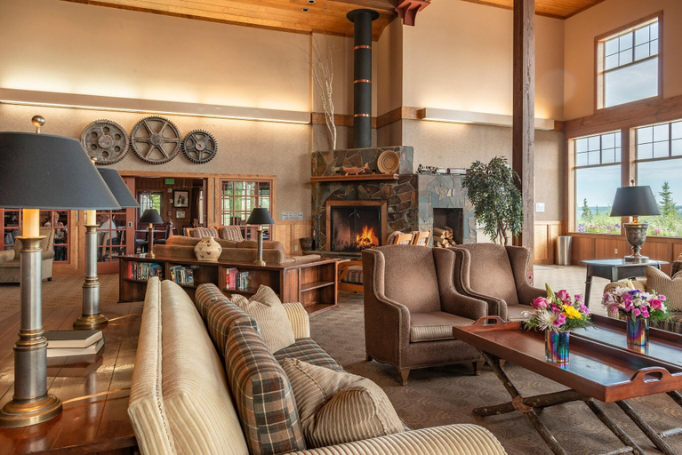 Public Area, Cooper River Princess Lodge, Valdez-Cordova