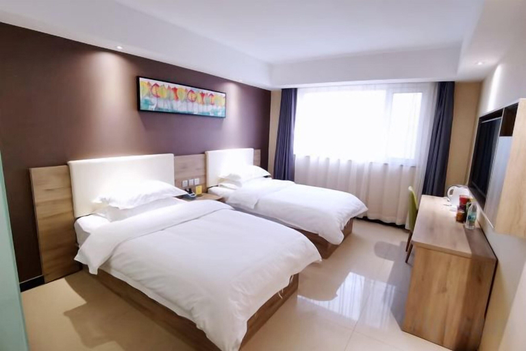 Bedroom 3, Yake e Home Hotel (Zhengding Shuguang Road Branch), Shijiazhuang
