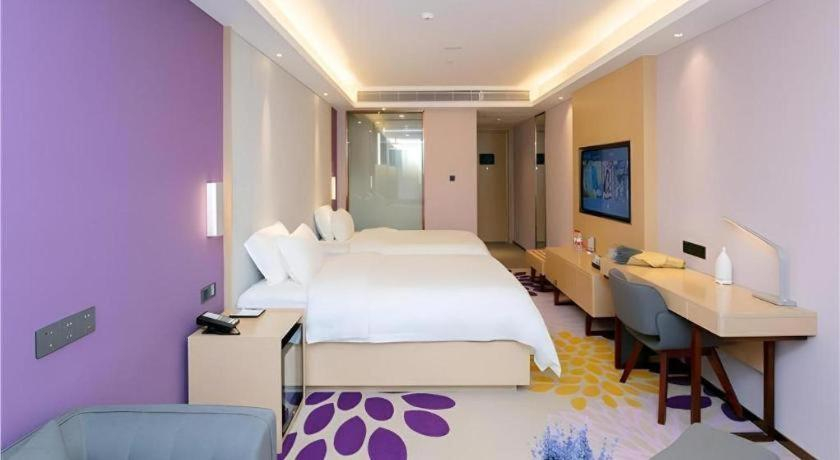 Bedroom 2, Lavande Hotel Shenzhen Jingtian Metro Station, Shenzhen