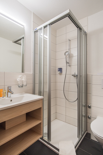Bathroom 4, Hotel Täscherhof, Visp