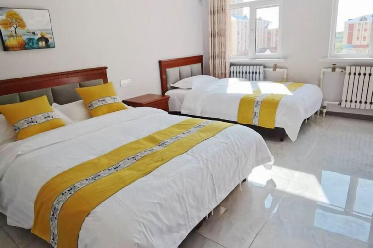 Bedroom, Manzhouli Taiyangsheng Inn, Hulunbuir