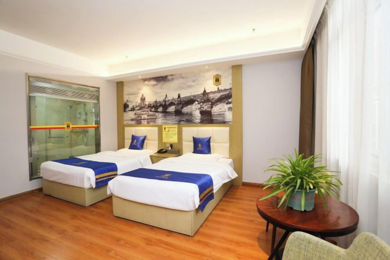 Bedroom, Super 8 Hotel (Huaiyuan Yudu Avenue), Bengbu