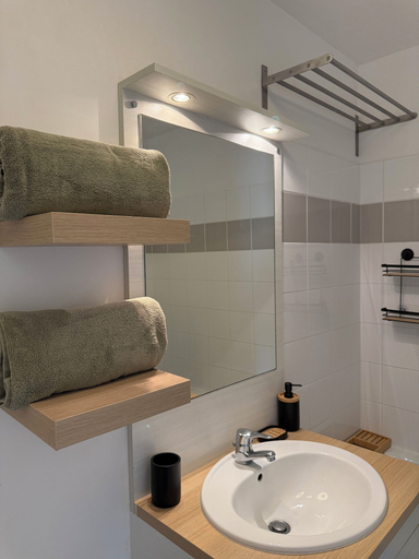 Bathroom 4, Suite Eden Spa, Appart’hôtel bien être , Patio, Pas-de-Calais