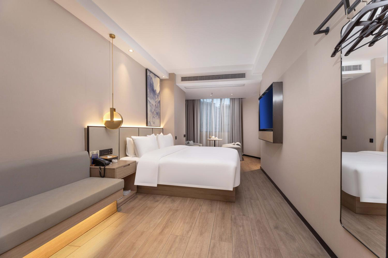 Bedroom, Xinhuating Business Hotel, Lishui