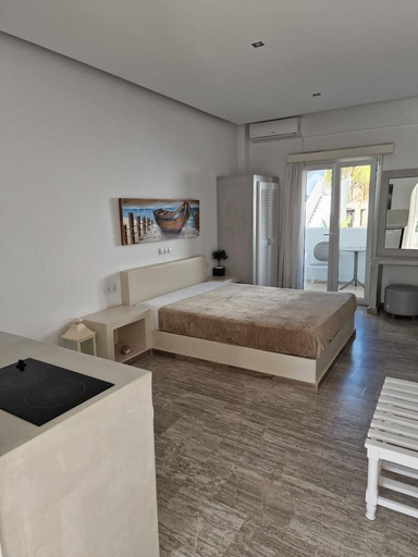 Bedroom, Argiris Studios, South Aegean