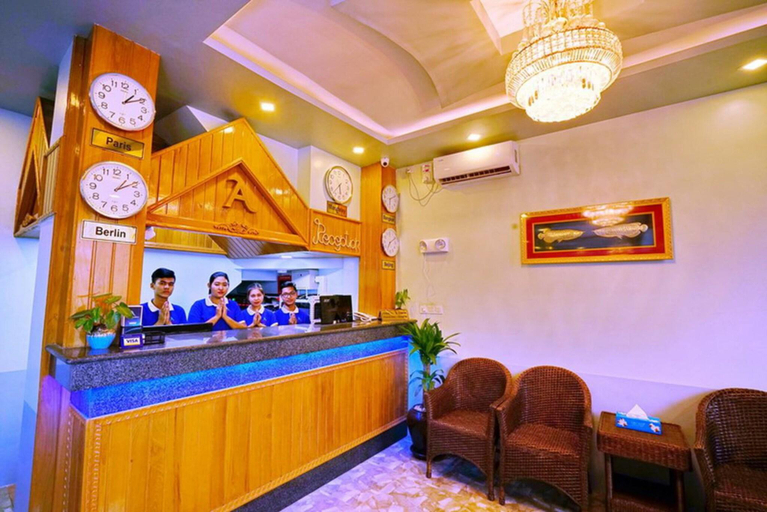 Public Area, Hotel Aurora, Mandalay