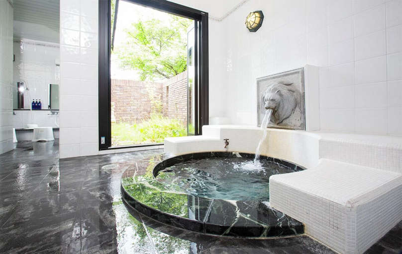Bathroom 5, Bettei Soan, Minamiaso