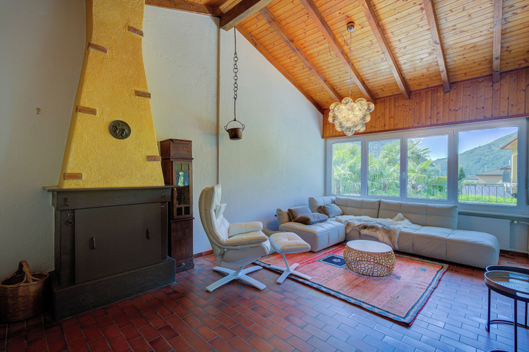 Living room 2, Alfa Garden Villa With Private Pool, Lugano