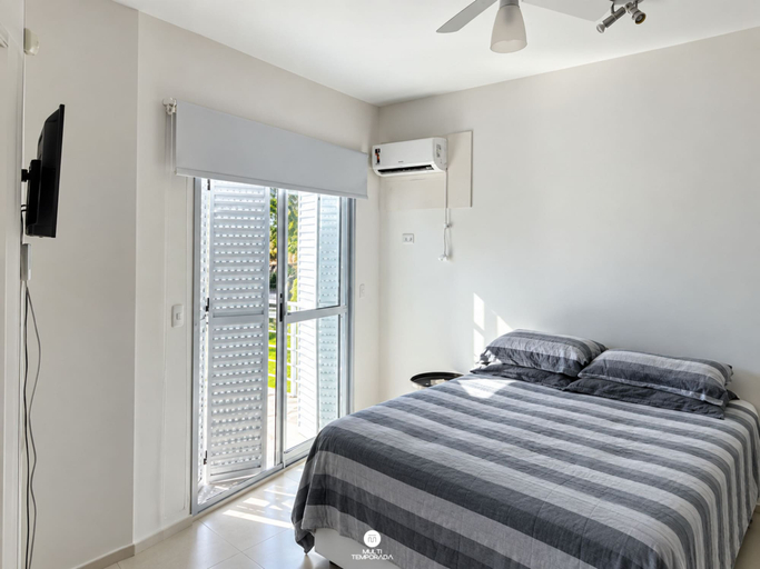 Bedroom 3, Casa de Praia Brisa do Oceano com Piscina Privativa - São Francisco do Sul, São Francisco do Sul