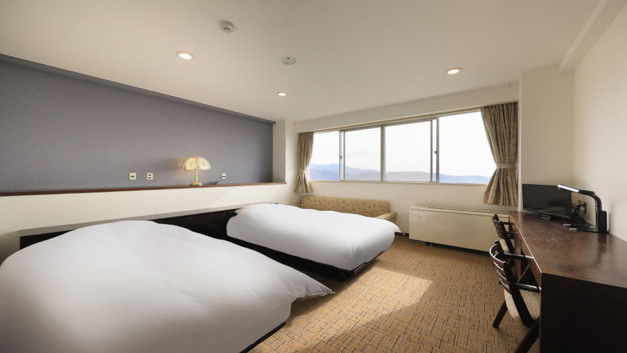 Bedroom, Tsukuba Onsen Hotel, Tsukuba