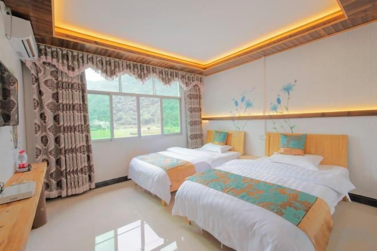 Bedroom 3, Libomaolan Shengyuan Nongjiale, Qiannan Buyei and Miao