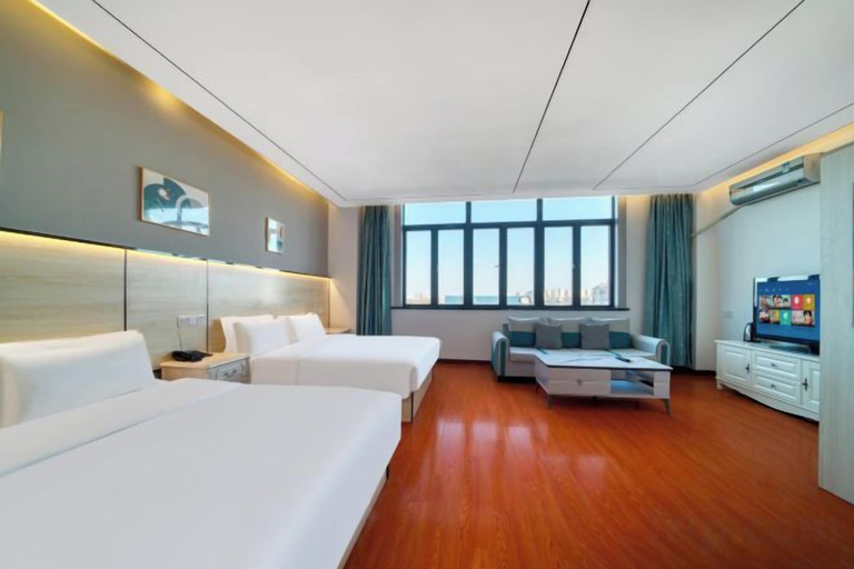 Bedroom, Jupu Business Hotel, Shanghai